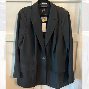 Women’s Lane Bryant tailored stretch blazer in black